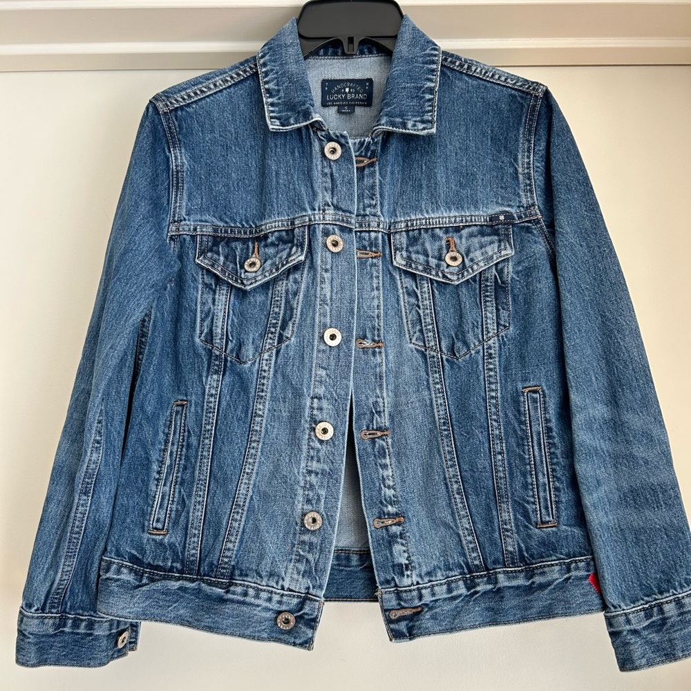 Lucky Brand Tomboy Trucker Jean Jacket